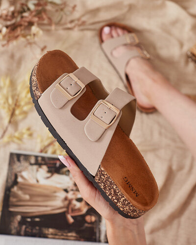 "Royalfashion" Moteriškos basutės plokščiu padu "Ottoma"