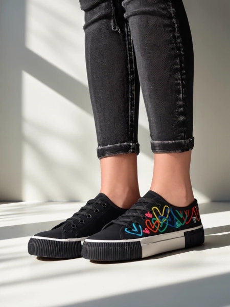 Royalfashion Moteriški sportbačiai su spaudiniu Sercess