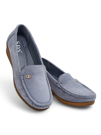 Royalfashion Moteriški žemi wedge mocasinai Lepolt