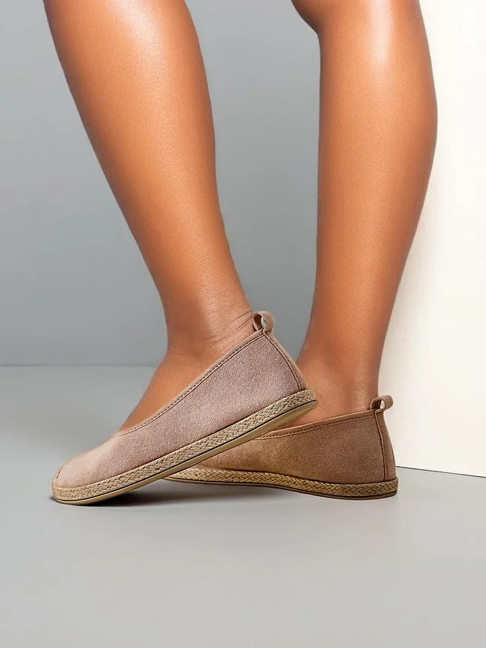 Royalfashion moterų ekosuedinės espadrilės Aroles