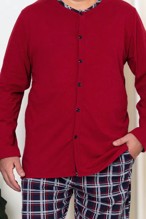 Пижамы для мужчин Royalfashion из хлопкового клетчатого материала, РАСПРОДАЖА РАЗМЕР