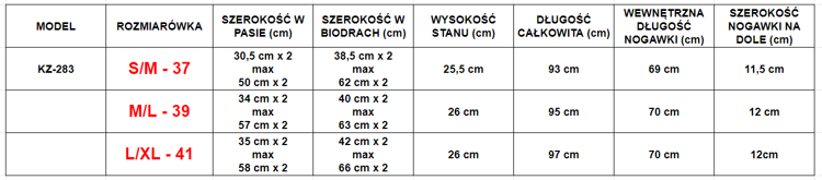 Sportowe legginsy w moro - Spodnie