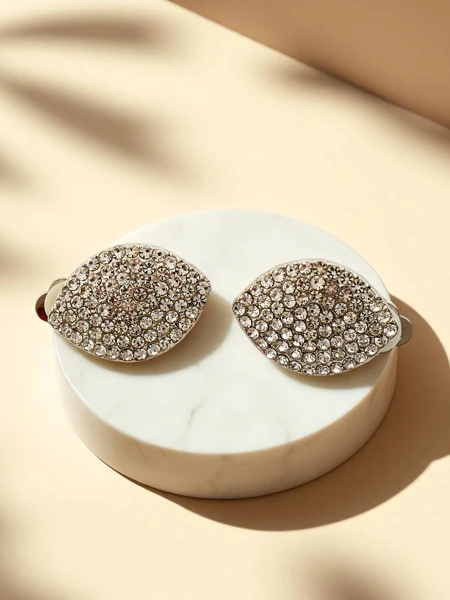 Royalfashion Женские клипсы с фианитами