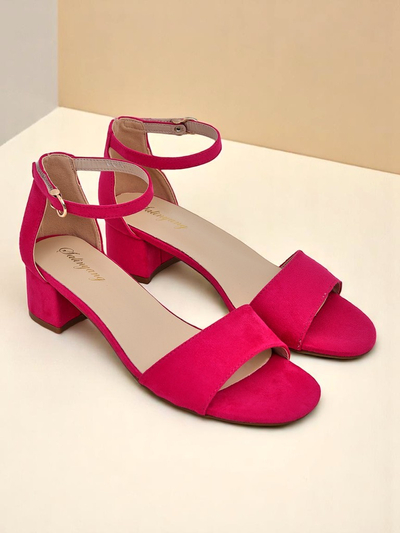 Royalfashion Women's SoftHeels Sandals – pink vibe!