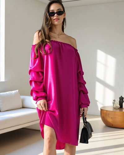 Royalfashion Lygus moteriškas suknelė a'la Ispaniška su volanais