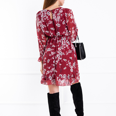 Moteriška gėlių suknelė - Drabužiai