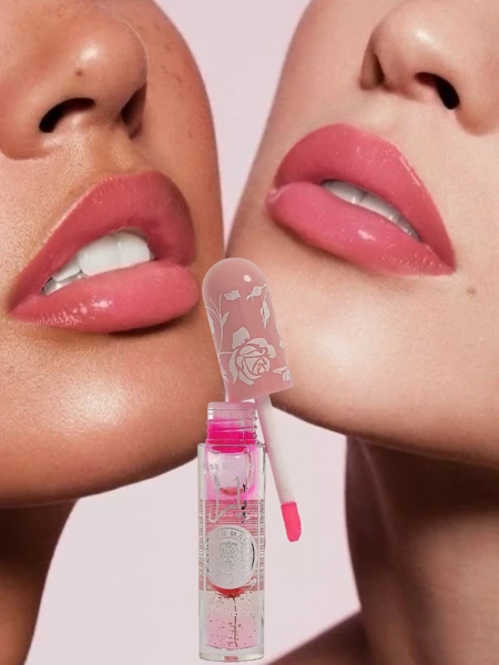 Aurora Bella Rosa Eliksir Royal – kremowy błyszczyk przeciwstarzeniowy