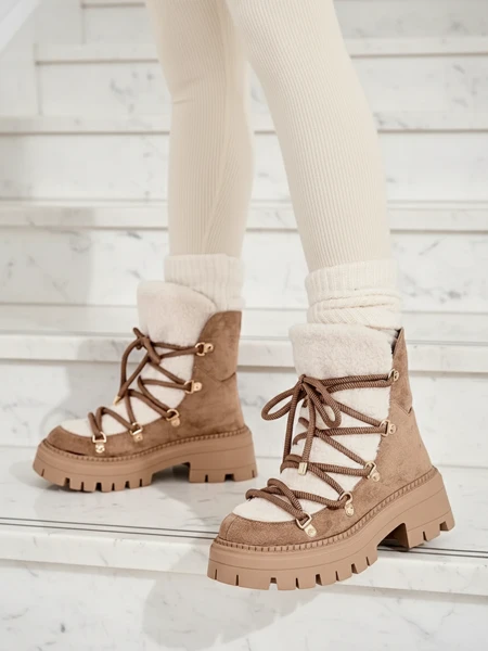 Royalfashion Женские ботинки на шнуровке Lozin