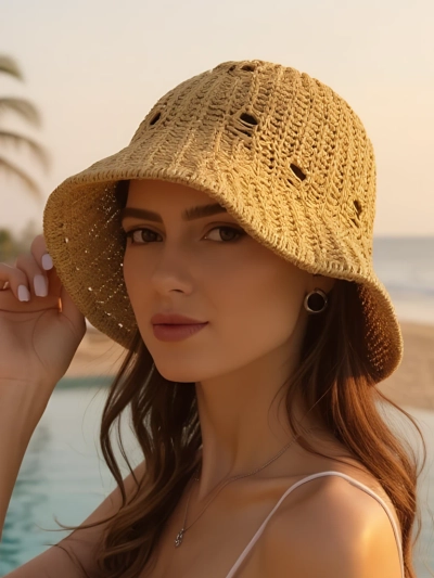 Royalfashion Moteriška vasarinė kepurė Sunny Bucket