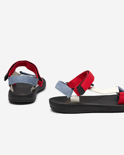 Moteriški sandalai „Aurora“ daugiaspalviai sintetiniai vasarai