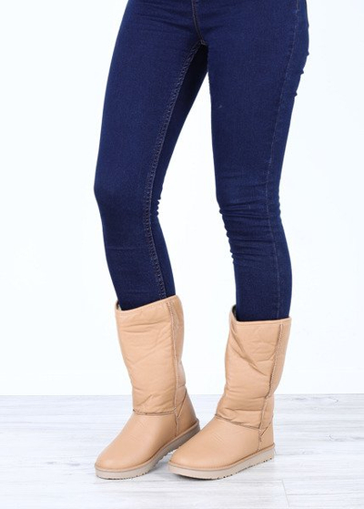 Wysokie śniegowce emo - Obuwie