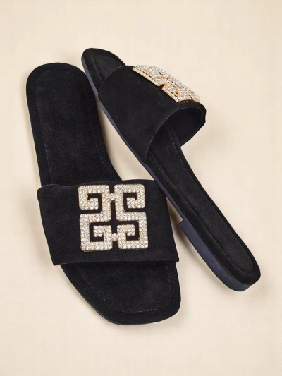 Royalfashion Женские тапочки на плоской подошве Zamila