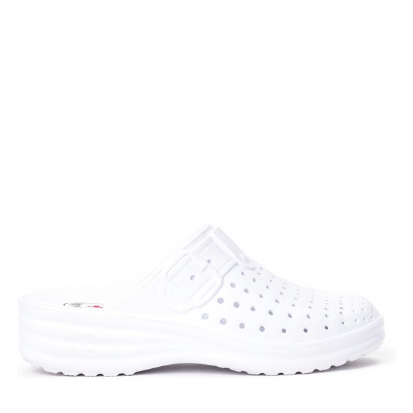 белые резиновые тапочки Sardo - Обувь