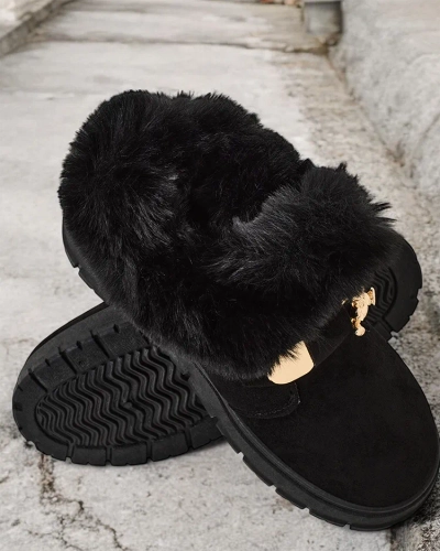 Royalfashion Moteriški trumpi batai a'la sniego batai Dobis