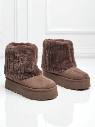 Moteriški a'la sniego batai su kailiuku Irelle