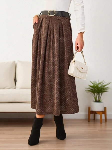 Royalfashion Moteriškas midi sijonas