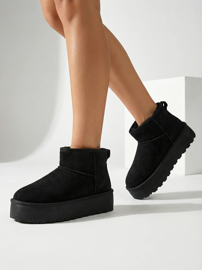 Moteriški aulinukai „Luna“ juodi odiniai elegantiški rudeniui