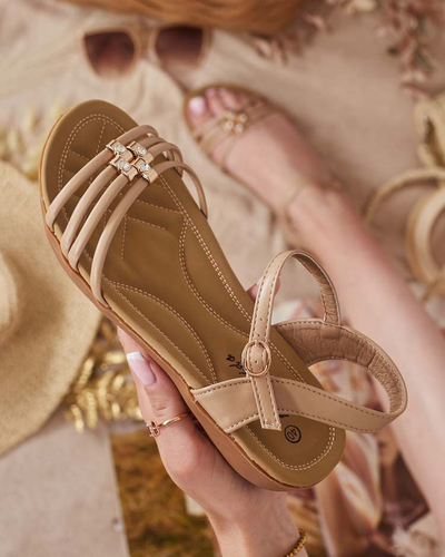 "Royalfashion" Dekoruoti moteriški sandalai "Sun Crusher"