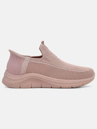Apollo Rosa Sneakers – Pink Slip-Ons for Ladies