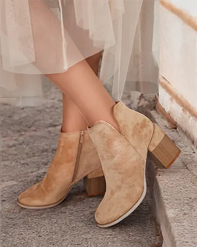 "Royalfashion" Moteriški "eko" zomšiniai "Ovi" batai