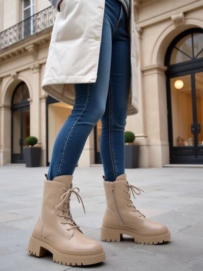 "Royalfashion" Moteriški batai su raišteliais "Bumalo"