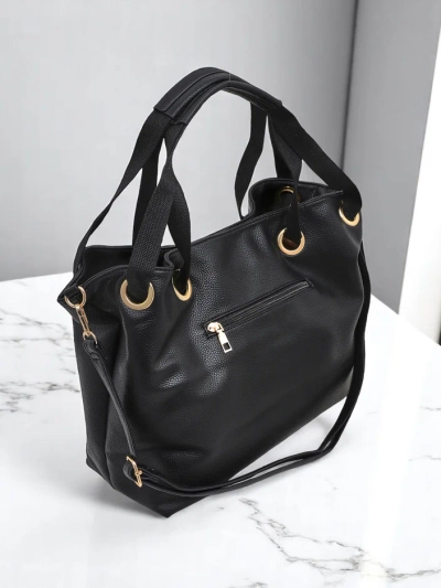 Royalfashion Didelė moteriška rankinė, pagaminta iš ekologiškos odos