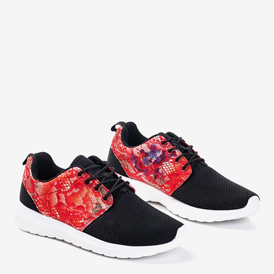 Denika Black Lace Women's Sports Shoes - Обувь