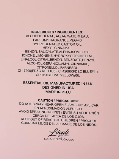 Įkvėptas moterų parfumuotas vanduo Beauty Pink Rose