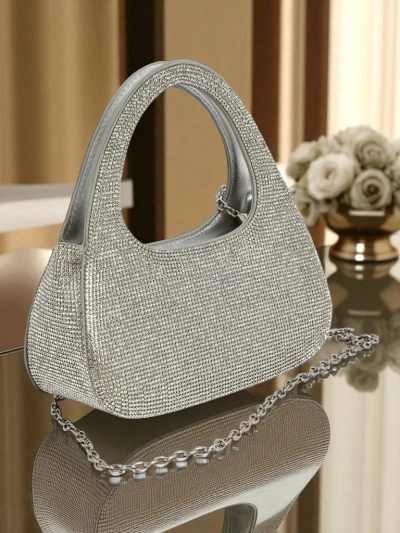 Royalfashion Kopertowa torebka damska z cyrkoniami Myra Quill