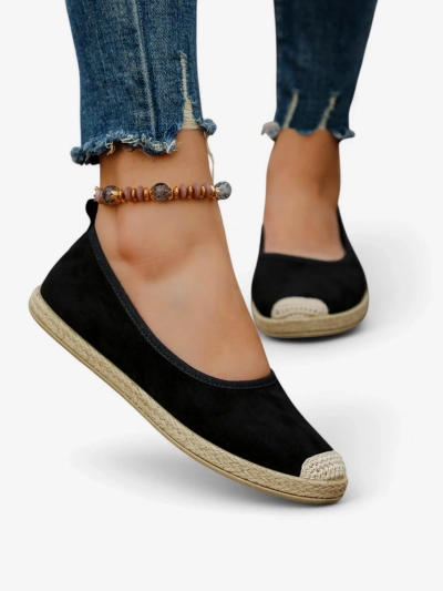 Royalfashion Moteriški ekologiški zomšos espadrilės Aroles