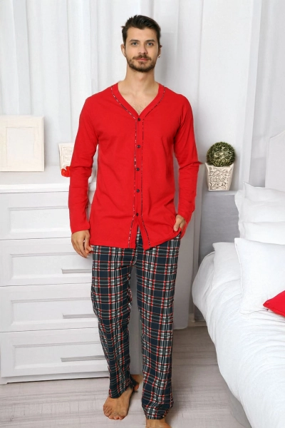 Пижама из хлопка Royalfashion для мужчин