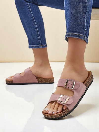 Royalfashion Moteriški sandalai su sagtimis Foumy