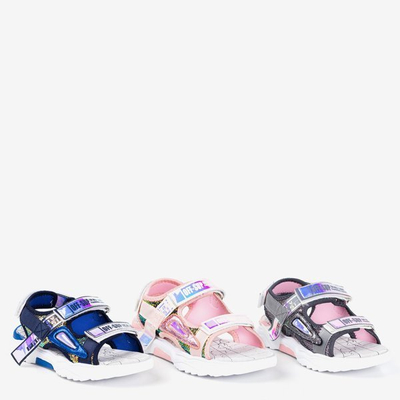 Детские сандалии Frida темно-синего цвета - Обувь