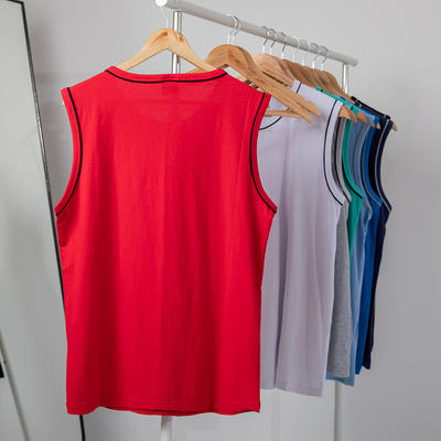 Красная мужская майка