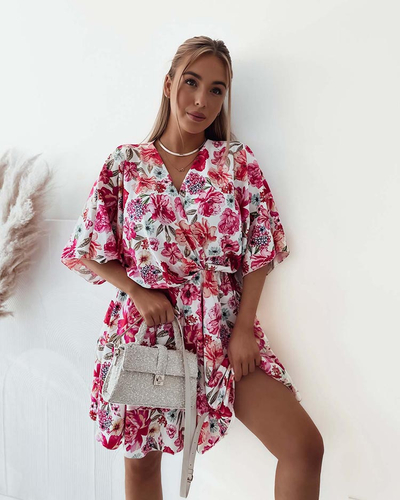 Royalfashion Женское мини-платье с оригинальным рисунком