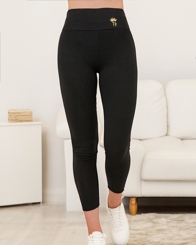 Royalfashion Mėlynos moteriškos tegings kelnės