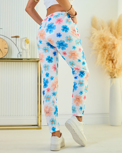 Royalfashion Женские брюки из цветочной ткани