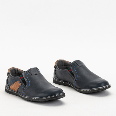 Темно-синие полуботинки для мальчика Cormi
