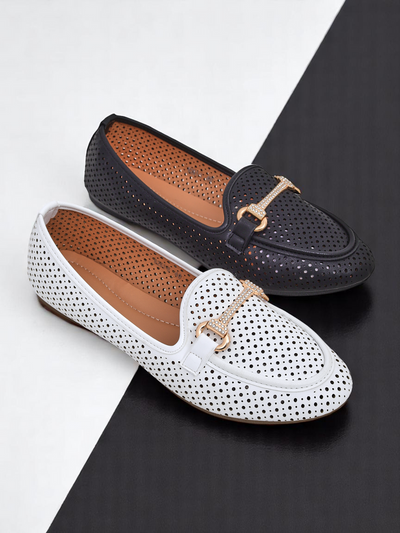 Royalfashion Rafalle ажурные женские лоферы