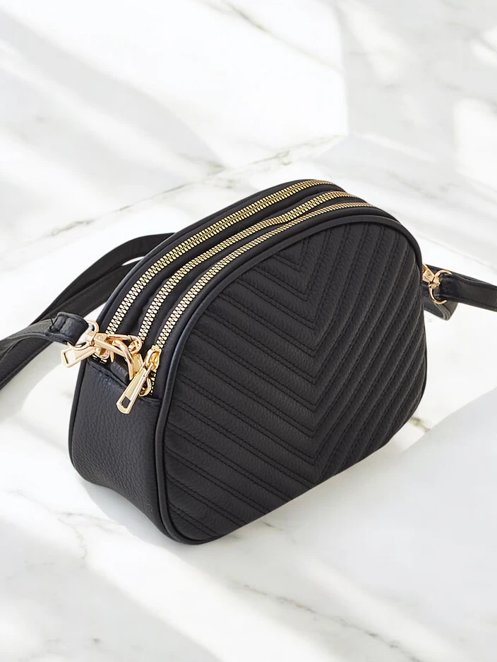 Royalfashion ovalus mažas moteriškas rankinukas, pagamintas iš ekologiškos odos