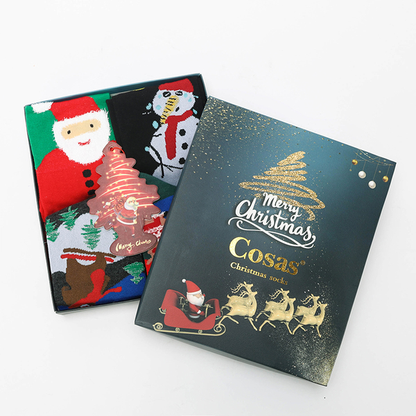 Kalėdinės kojinės dėžutėje po 4/pak. - Apatiniai