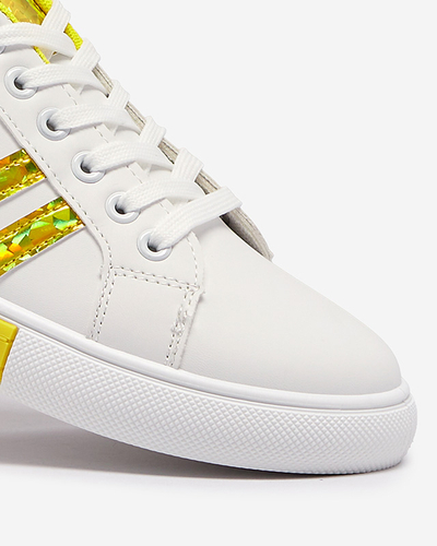 Balti moteriški sportiniai bateliai Winonh- Footwear