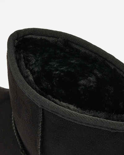 Royalfashion Moteriški a'la sniego batai juodos spalvos Regodo