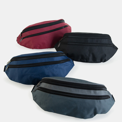 Juodas sportinis unisex bum bag - Rankinės