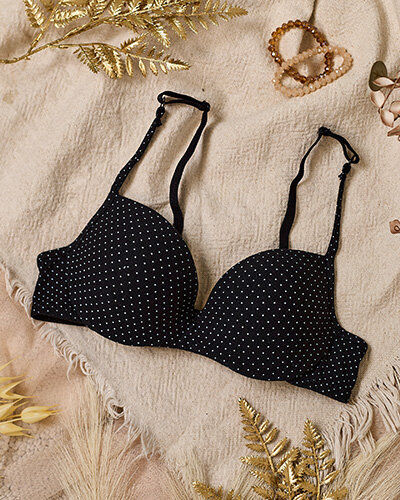 Женский бюстгальтер с точками Royalfashion