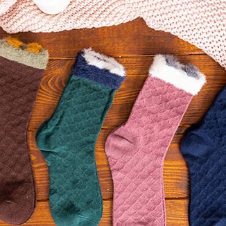 5 spalvų moteriškos kojinės / pakuotė - Kojinės