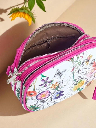 Royalfashion Maža moteriška rankinė iš ekologiškos odos Floriana