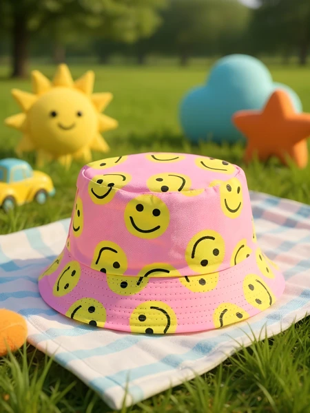 Royalfashion Vaikiška kibiro formos kepurė „Spalvų pliūpsnis“