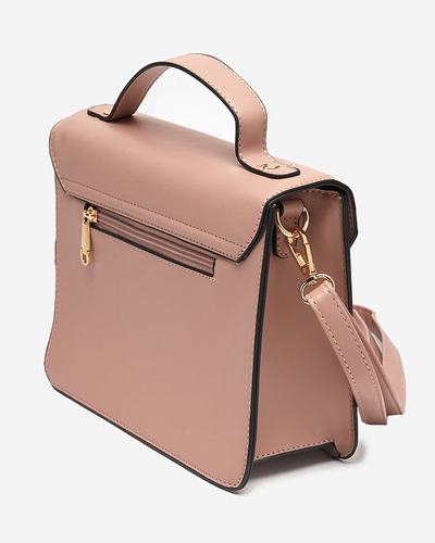 Moteriškas rožinis holografinis mažas krepšys – priedai