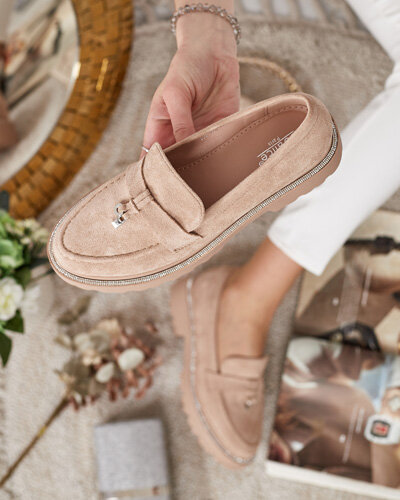 Royalfashion Moteriški mokasinai su cirkonais Ali